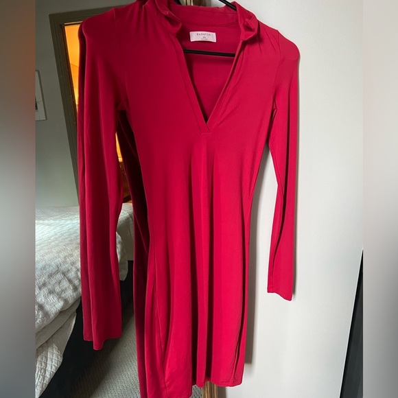 Aritzia Babaton Contour Longsleeve Dress - Picture 1 of 3
